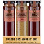 Tucker box Smokin' BBQ trio