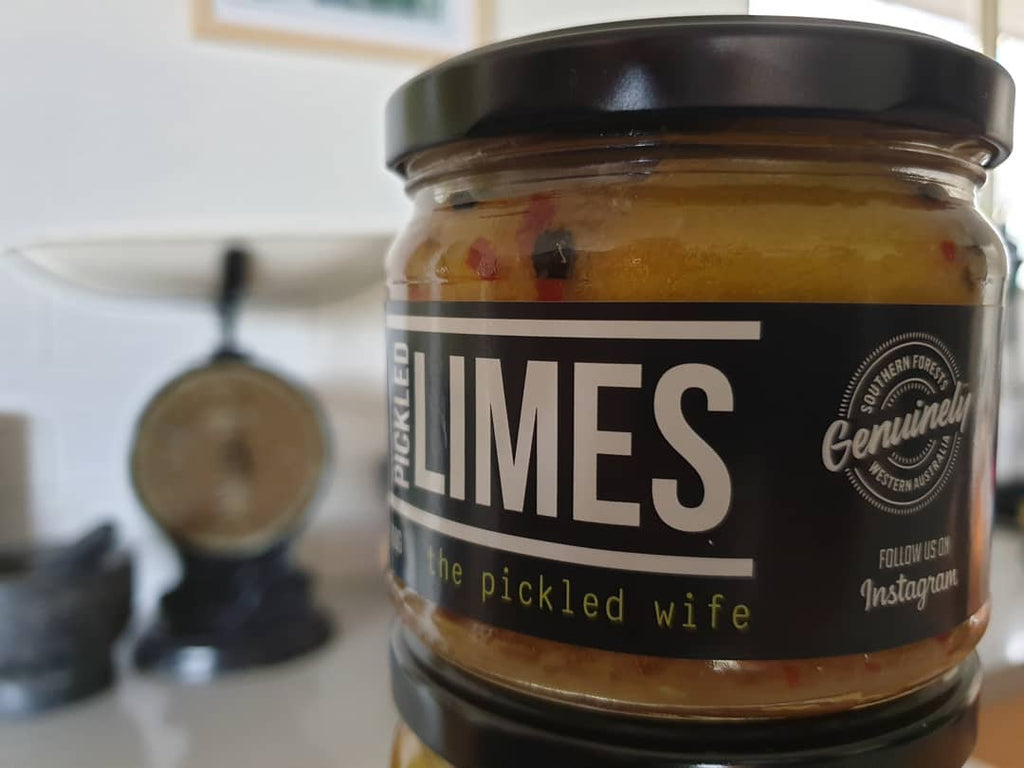 The Pickled Wife Pickled Limes 300g