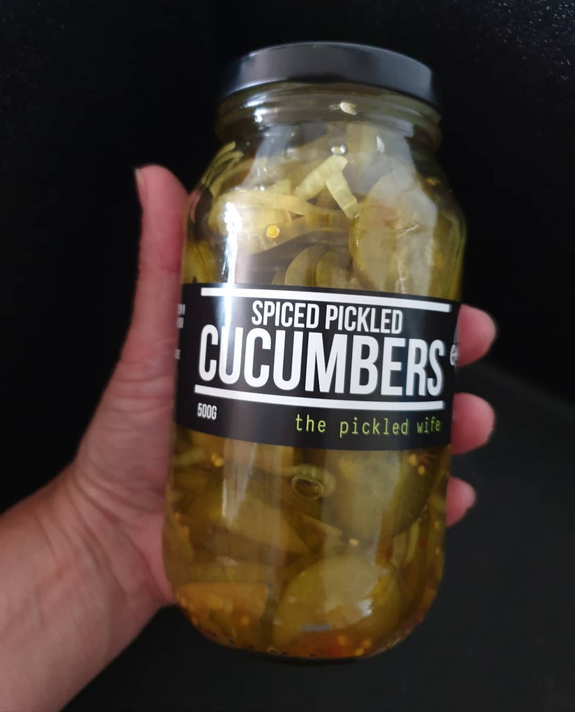 The Pickled Wife Spiced Pickled Cucumbers 500g