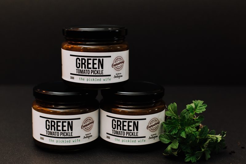 The Pickled Wife Green Tomato Pickle 300g